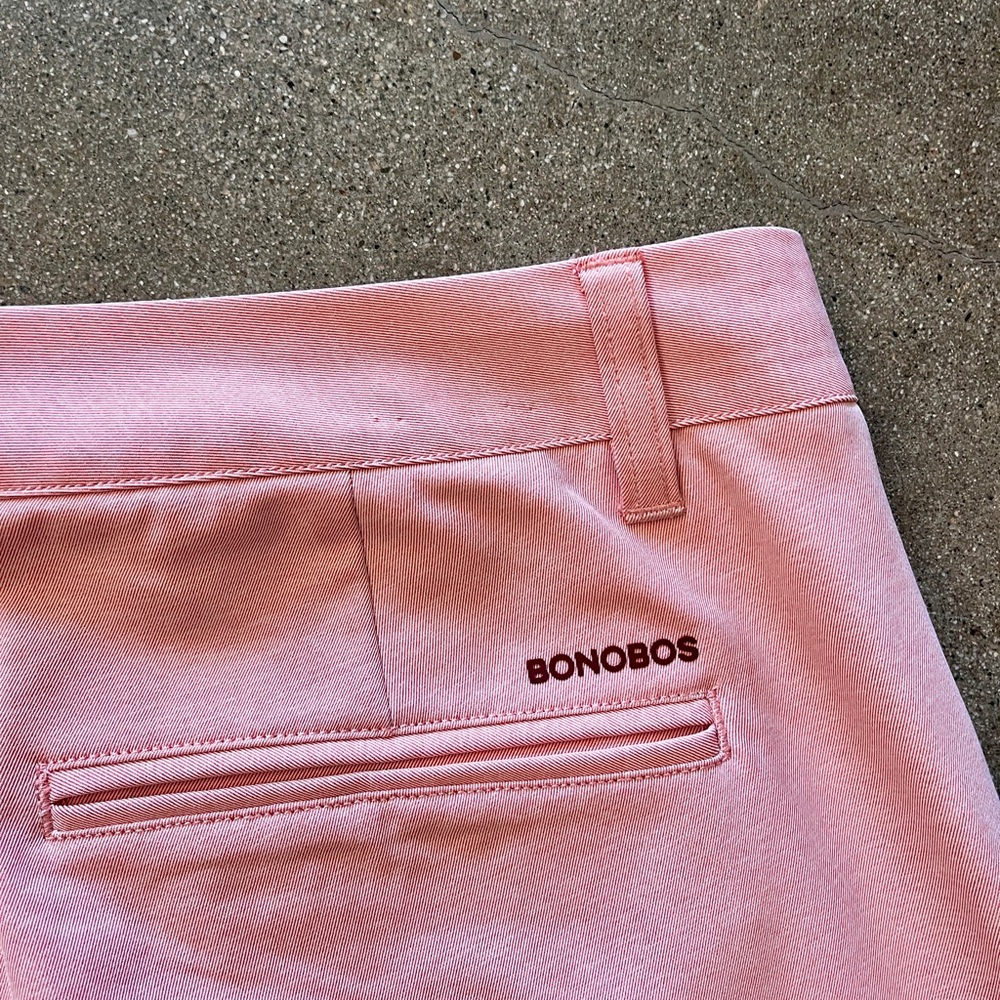 Bonobos Men's Chinos in Soft Pink